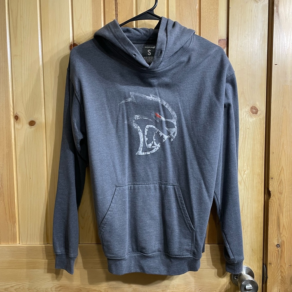Dodge HellCat Gray Hoodie